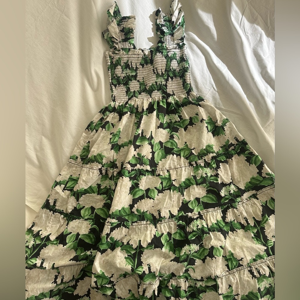 Ellie Nap Dress in Night Bloom EUC